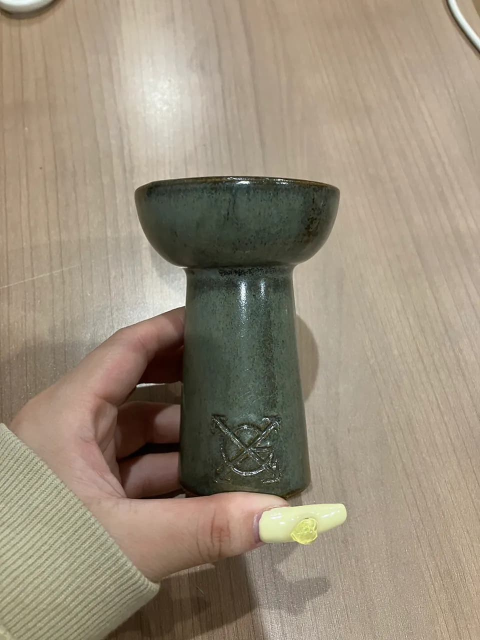 手に持ったXGボウル